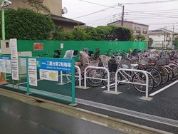 写真：三鷹市立三鷹台第2駐輪場